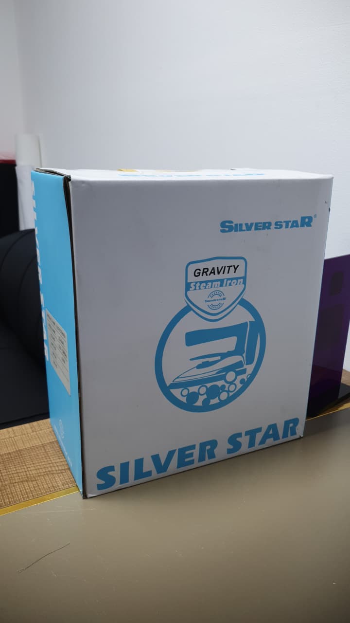 Silver star Steam iron